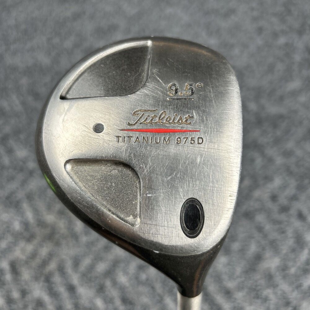Titleist Titanium 975D Driver 9.5° Stiff Flex Graphite Right Hand 45”